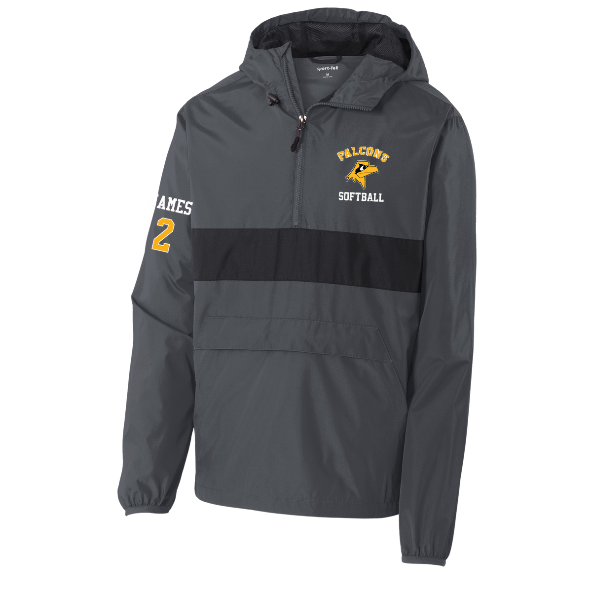 Sport-Tek Zipped Pocket Anorak
