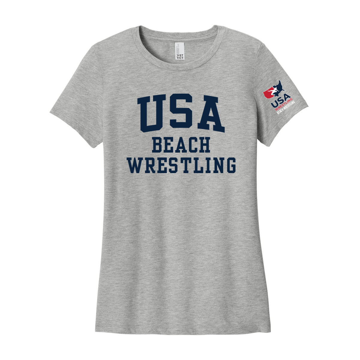 Women's USA Beach Wrestling Short Sleeve Tee