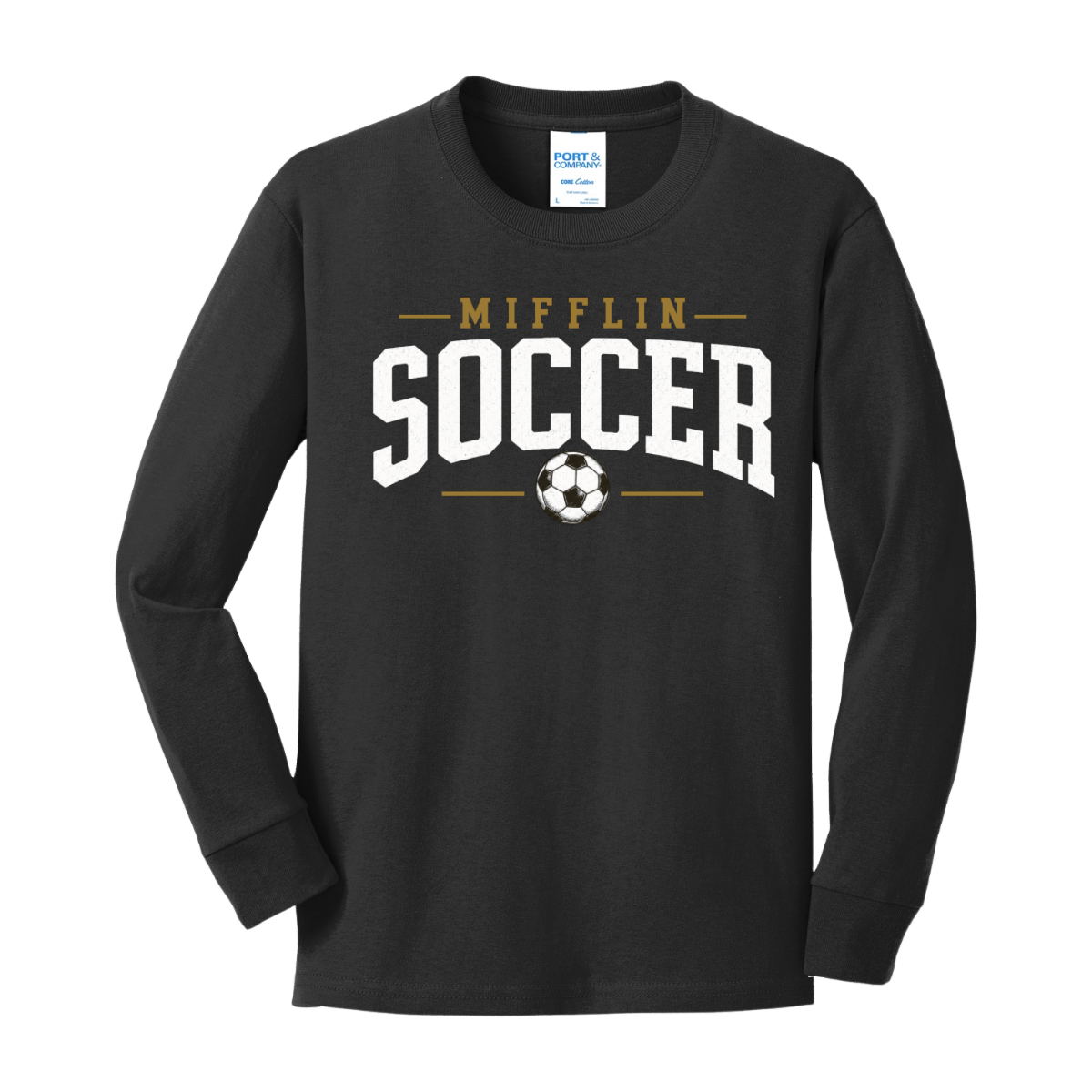 Youth Core Cotton Long Sleeve Tee - BANNER