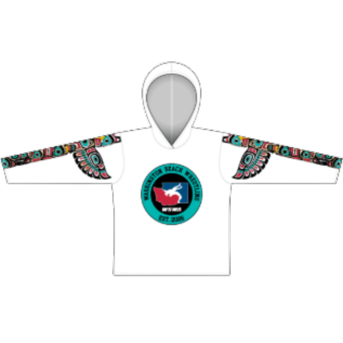 Boys Beach Wrestling Rashguard