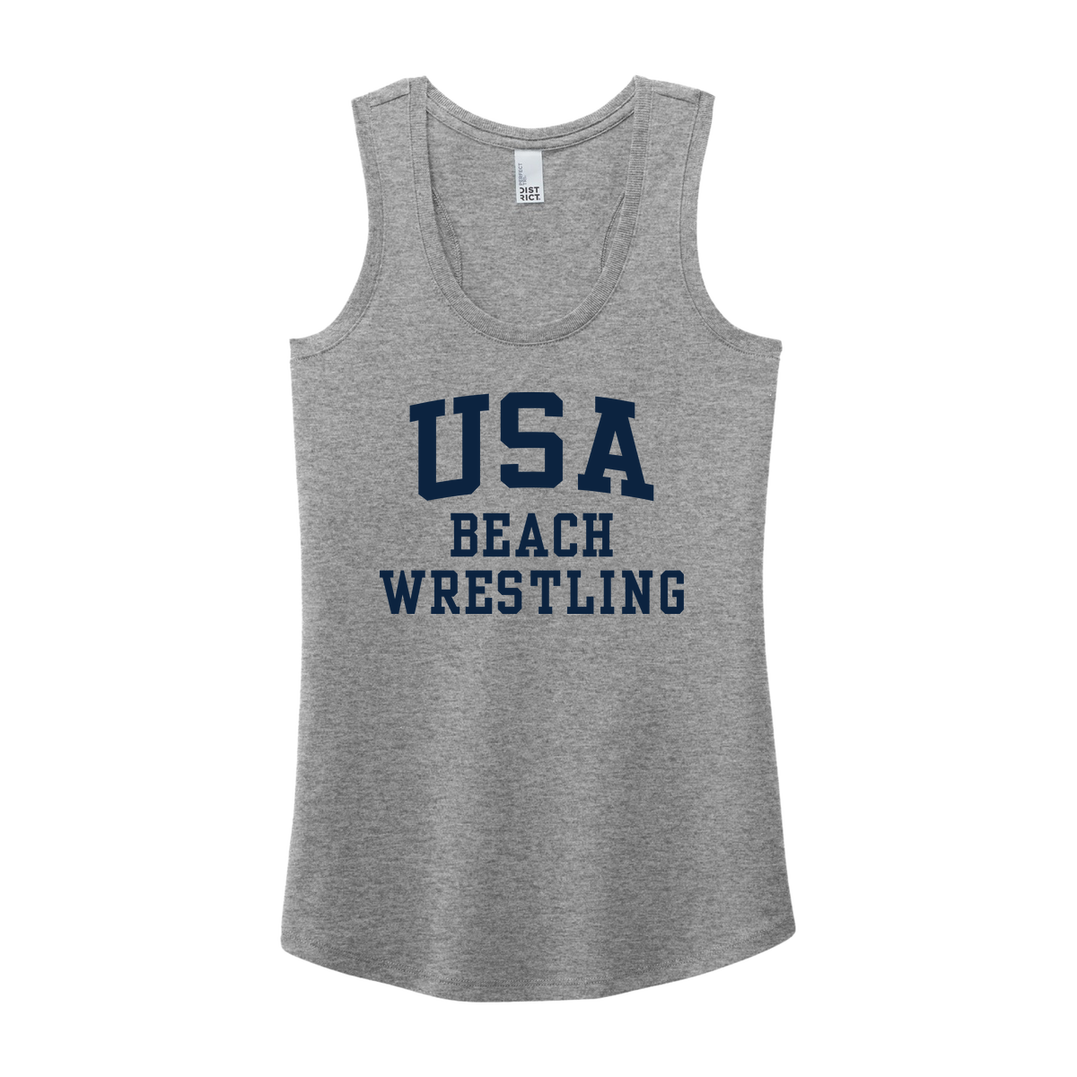 Women's USA Beach Wrestling Racerback Tank