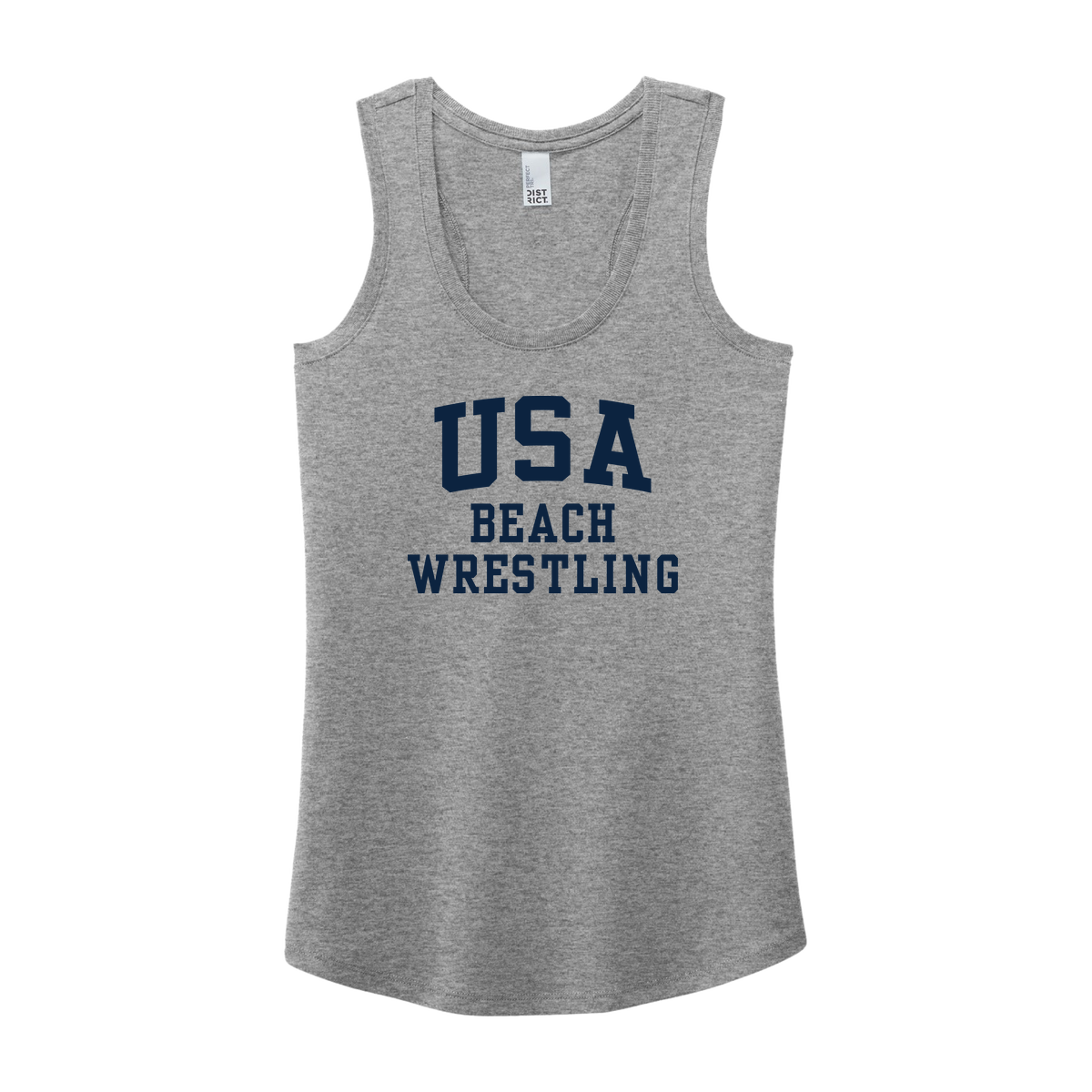 Women's USA Beach Wrestling Racerback Tank