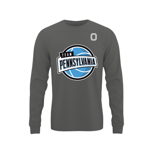 Long Sleeve Tri-Blend Tee