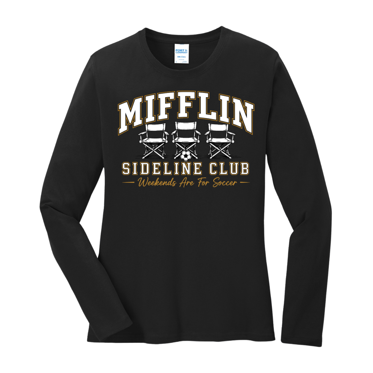 Women's Core Cotton Long Sleeve Tee - SIDELINE
