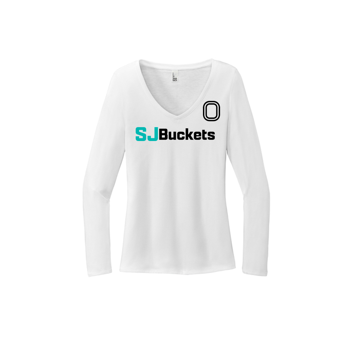 Women's Long Sleeve Tri-Blend V-Neck Tee