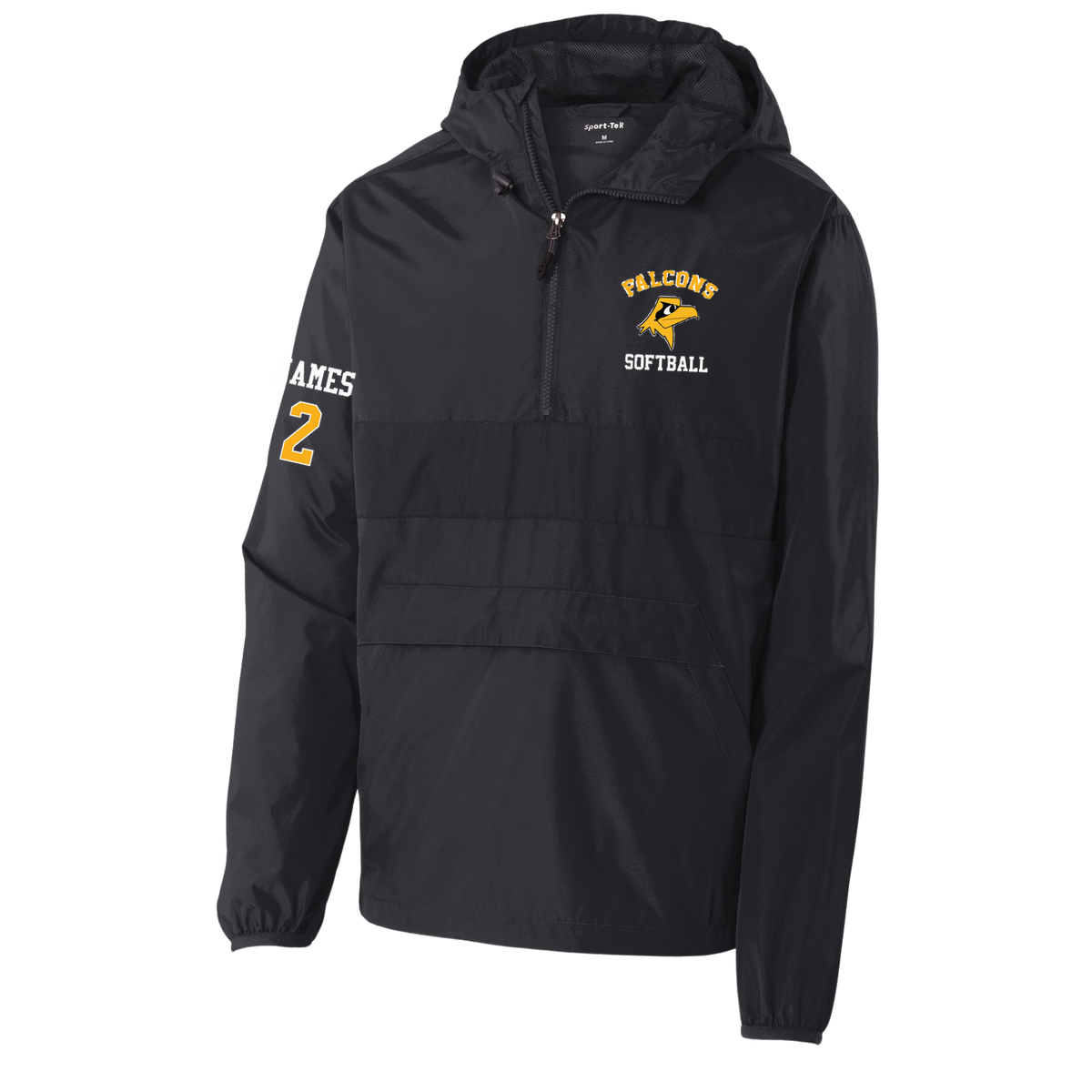 Sport-Tek Zipped Pocket Anorak