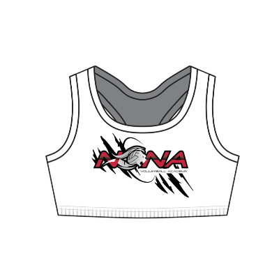 HYPE White Sports Bra