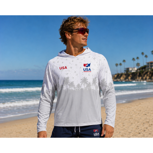 USA Beach Wrestling Rashguard