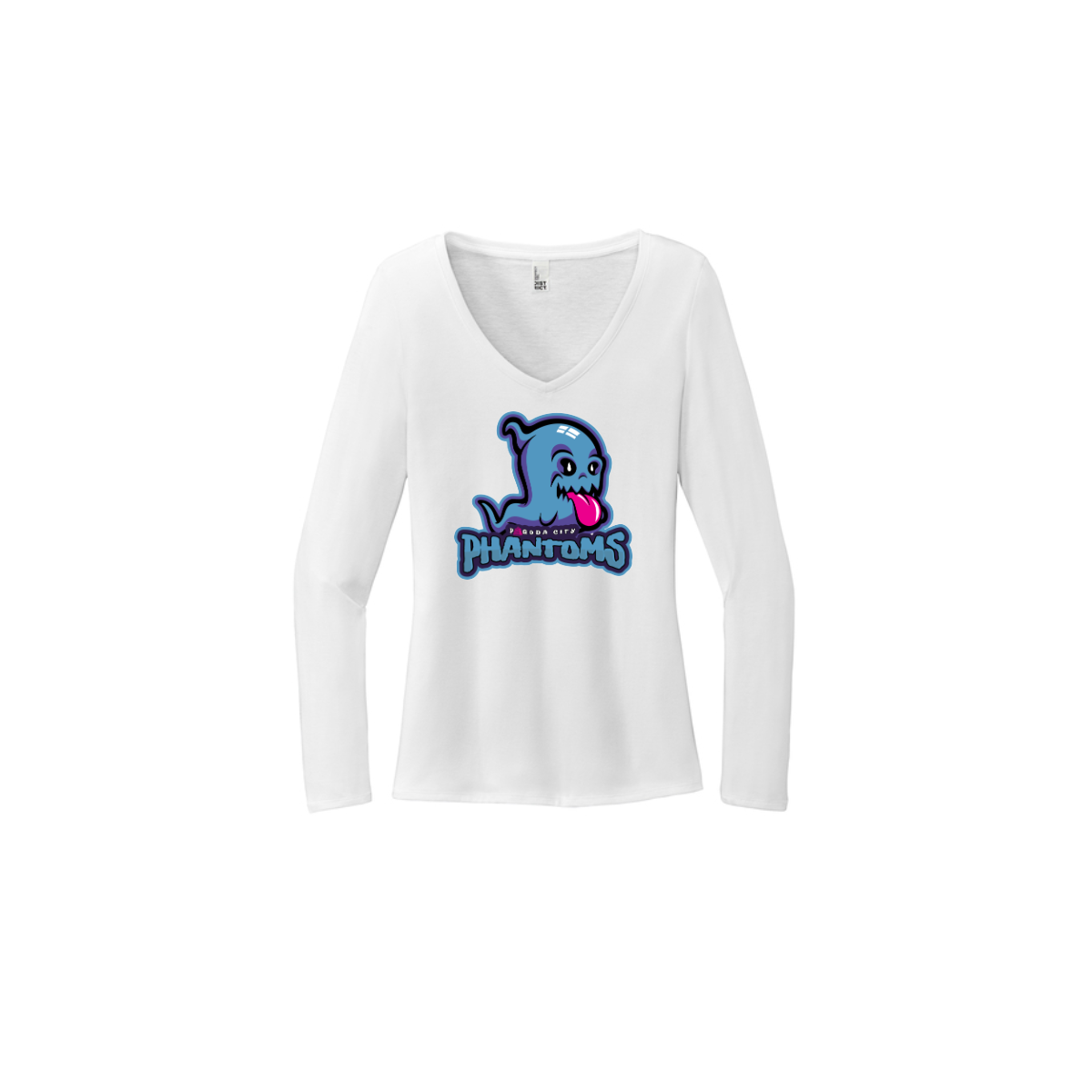 Women's Long Sleeve Tri-Blend V-Neck Tee