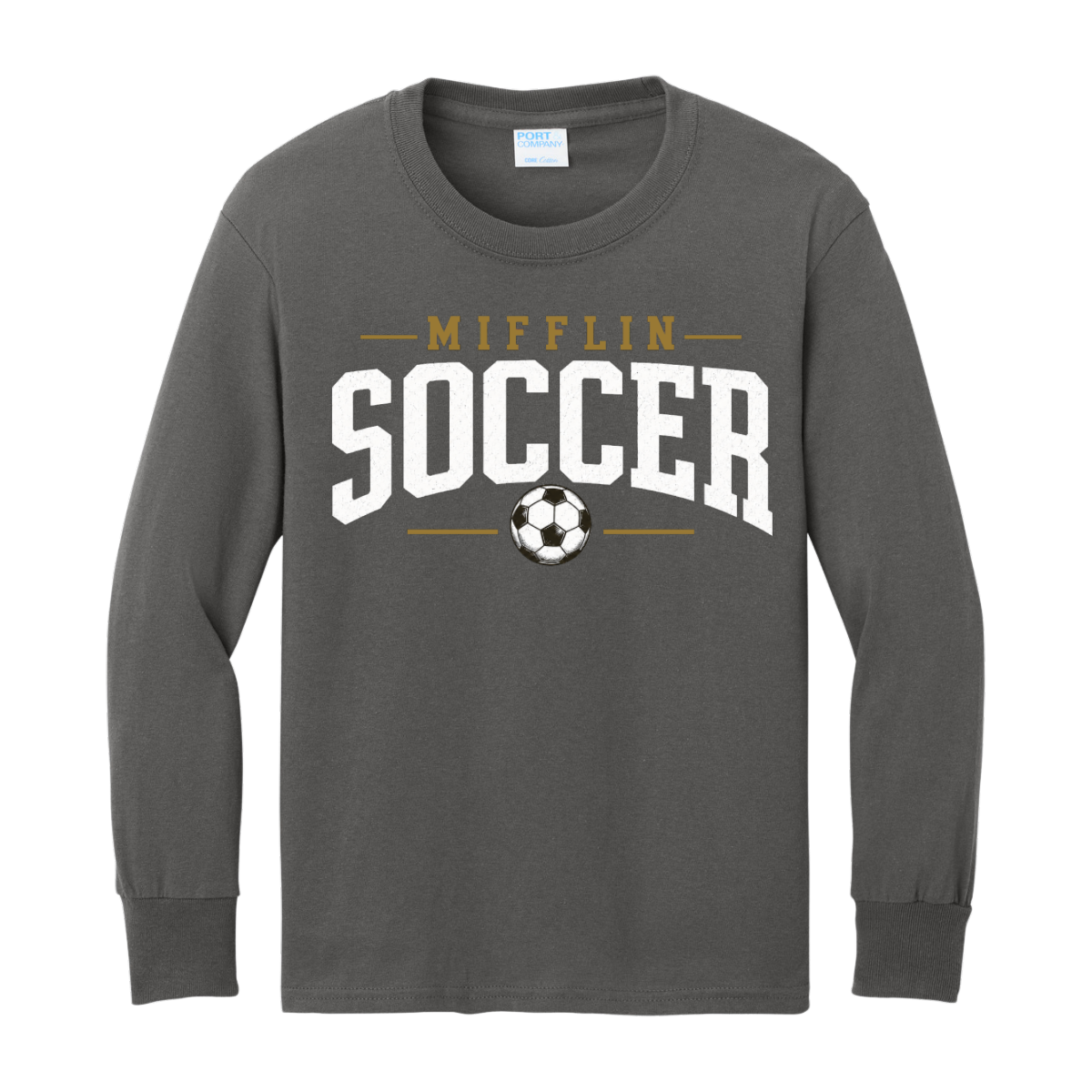 Youth Core Cotton Long Sleeve Tee - BANNER