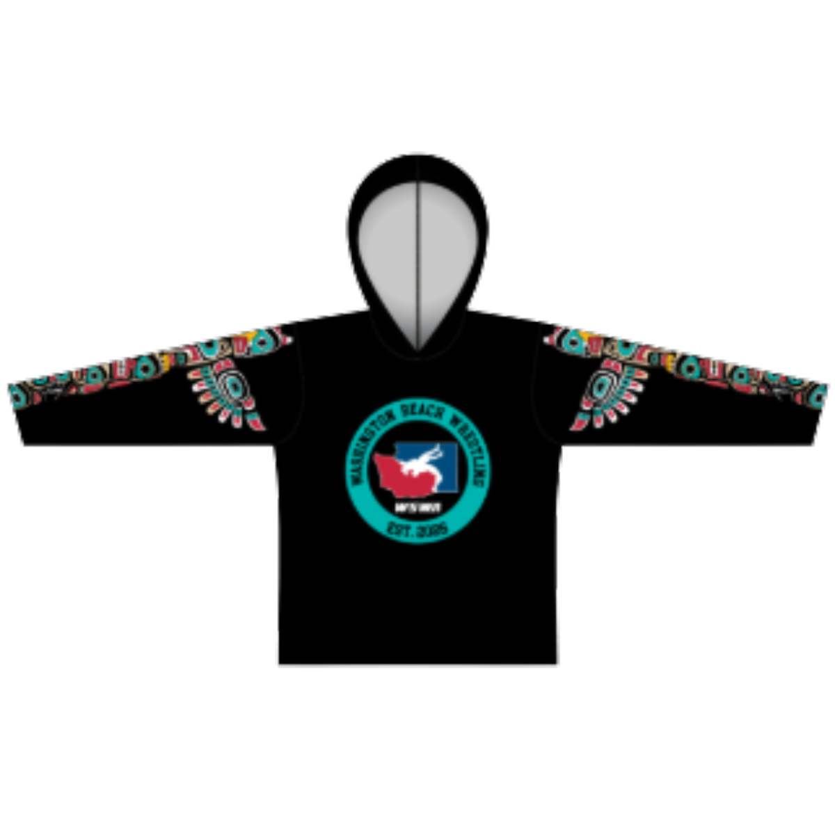 Boys Beach Wrestling Rashguard