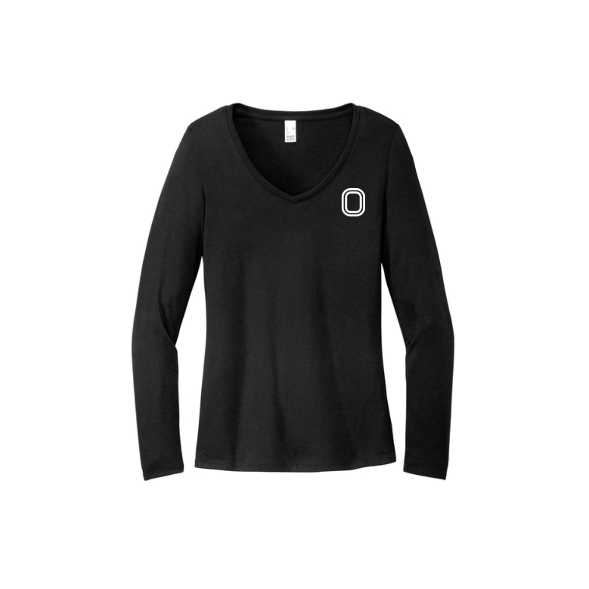 Women's Long Sleeve Tri-Blend V-Neck Tee