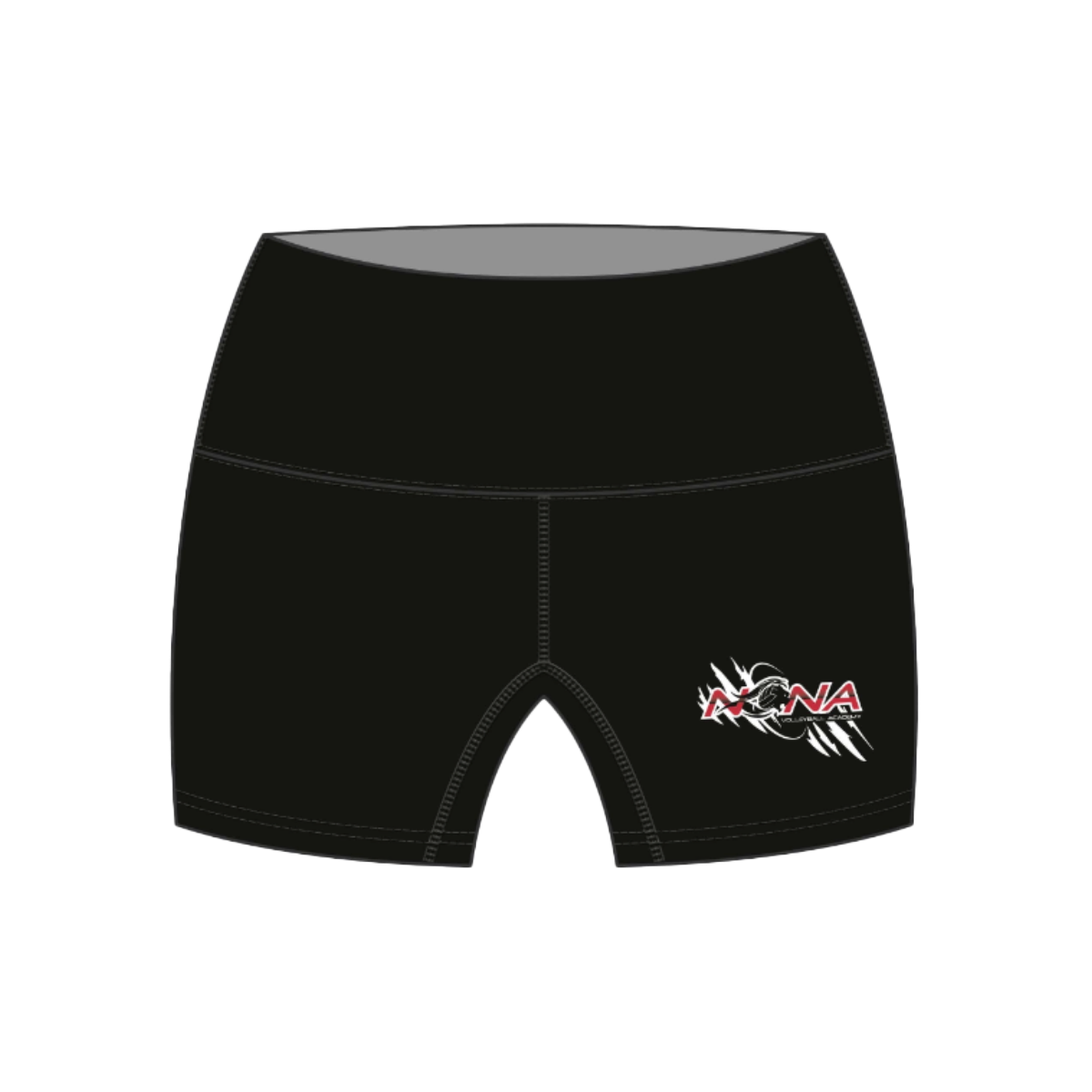 Black Volleyball Shorts