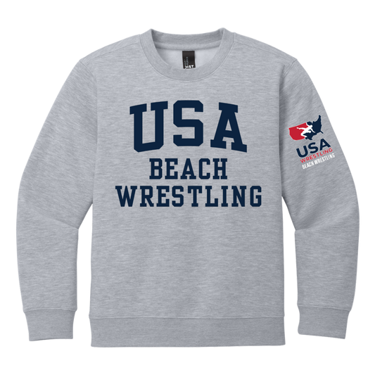 Youth USA Beach Wrestling Crew Sweatshirt