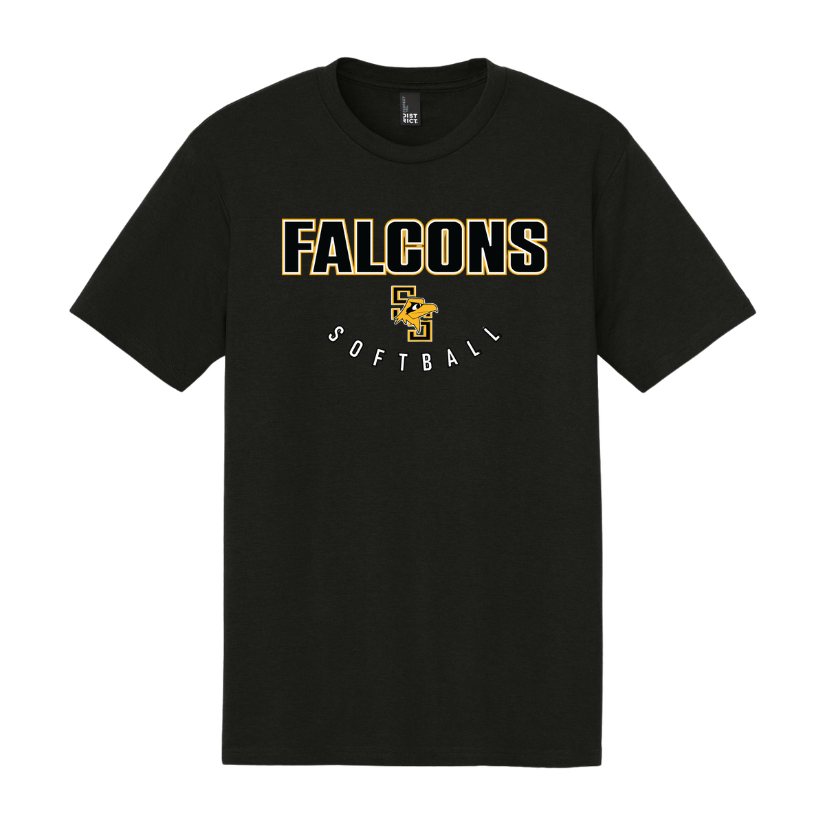 District Made Mens Perfect Tri Crew Tee