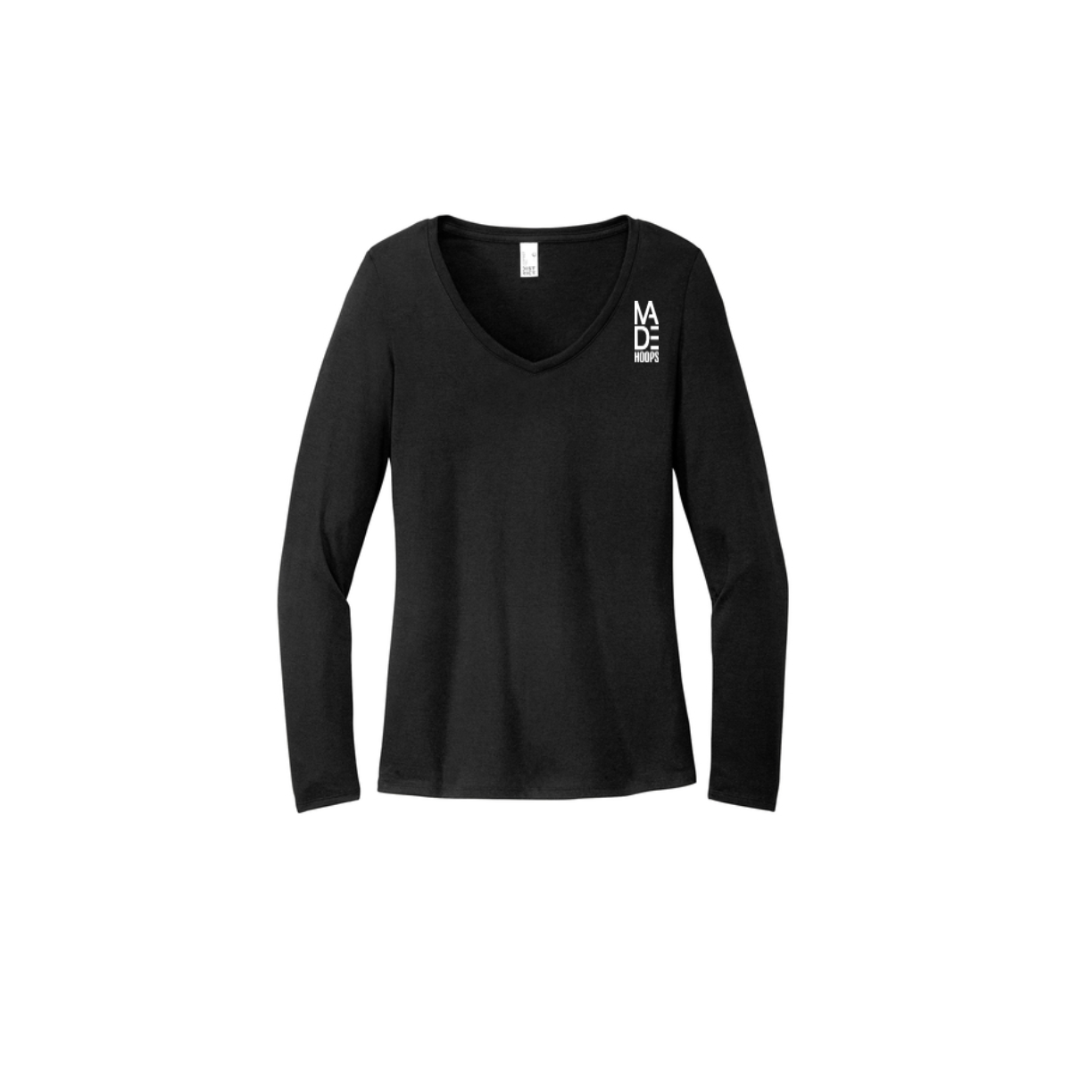 Women's Long Sleeve Tri-Blend V-Neck Tee