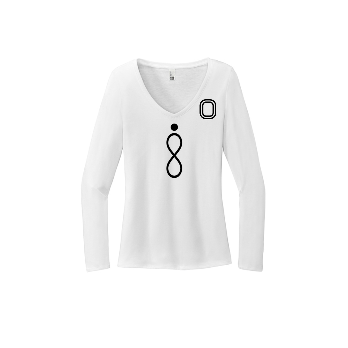 Women's Long Sleeve Tri-Blend V-Neck Tee