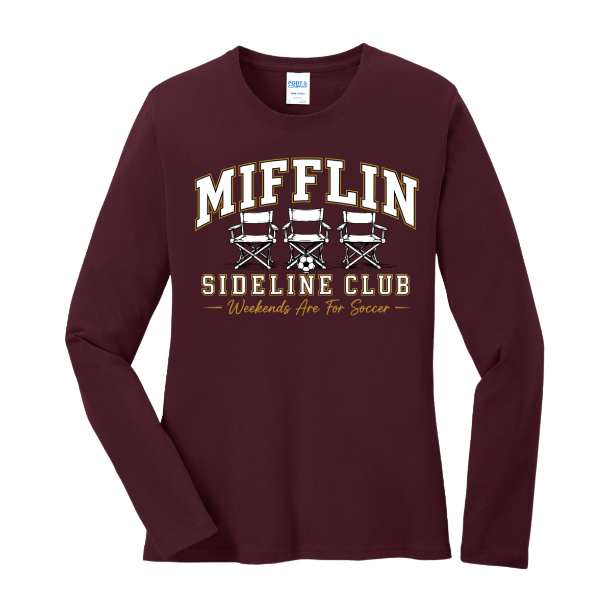 Women's Core Cotton Long Sleeve Tee - SIDELINE