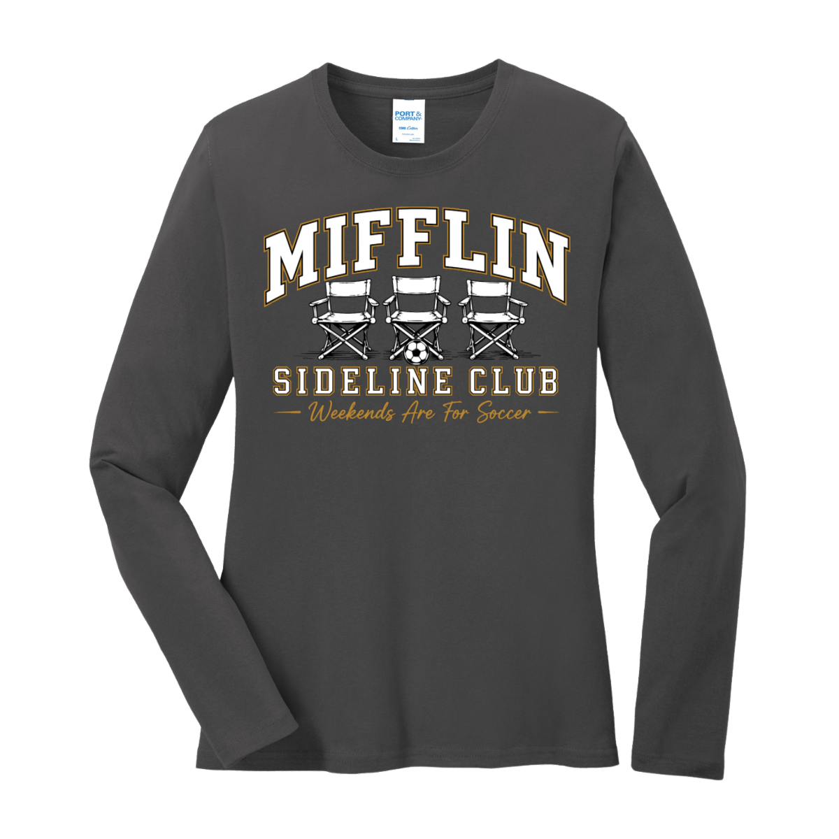 Women's Core Cotton Long Sleeve Tee - SIDELINE