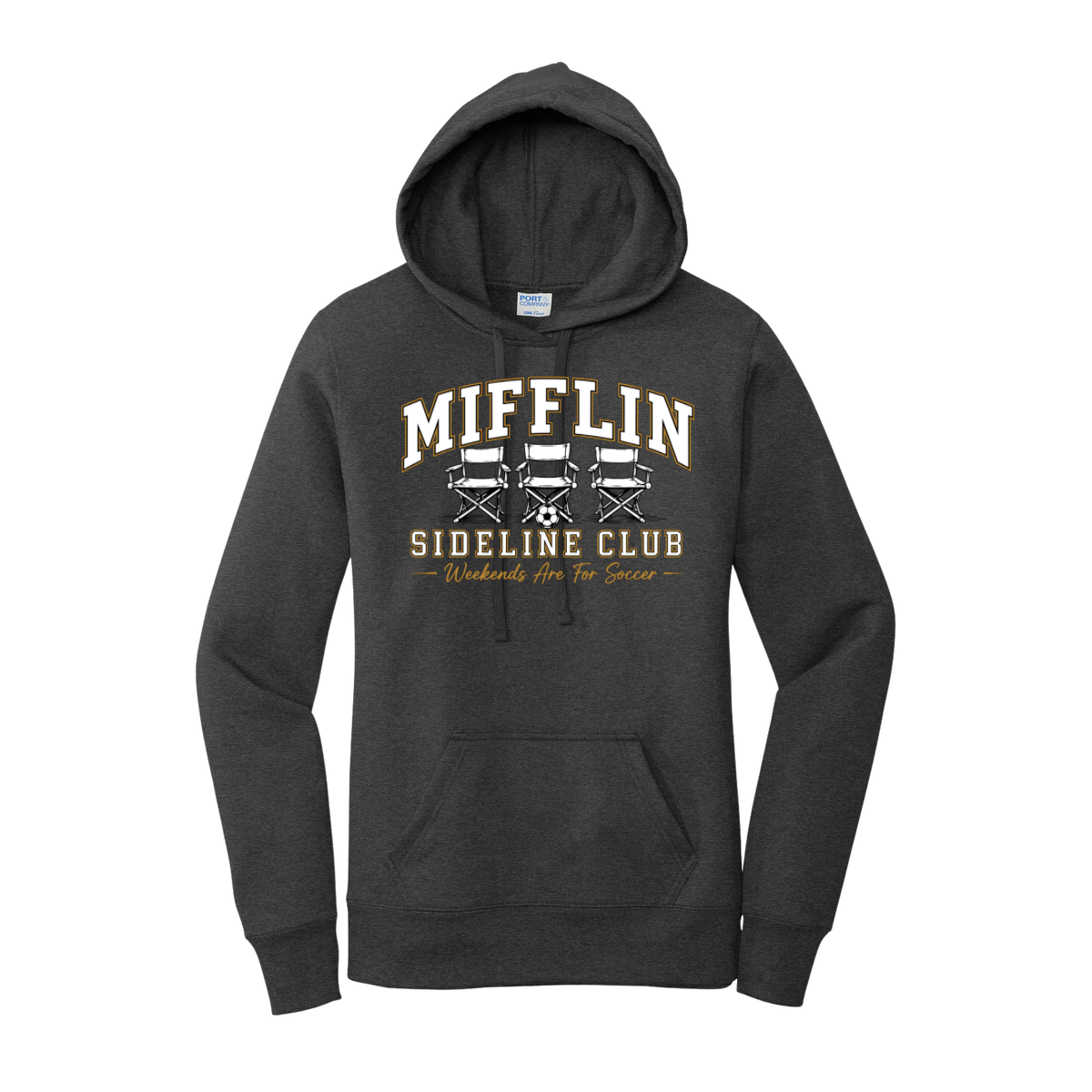 Women's Midweight Hooded Sweatshirt - SIDELINE