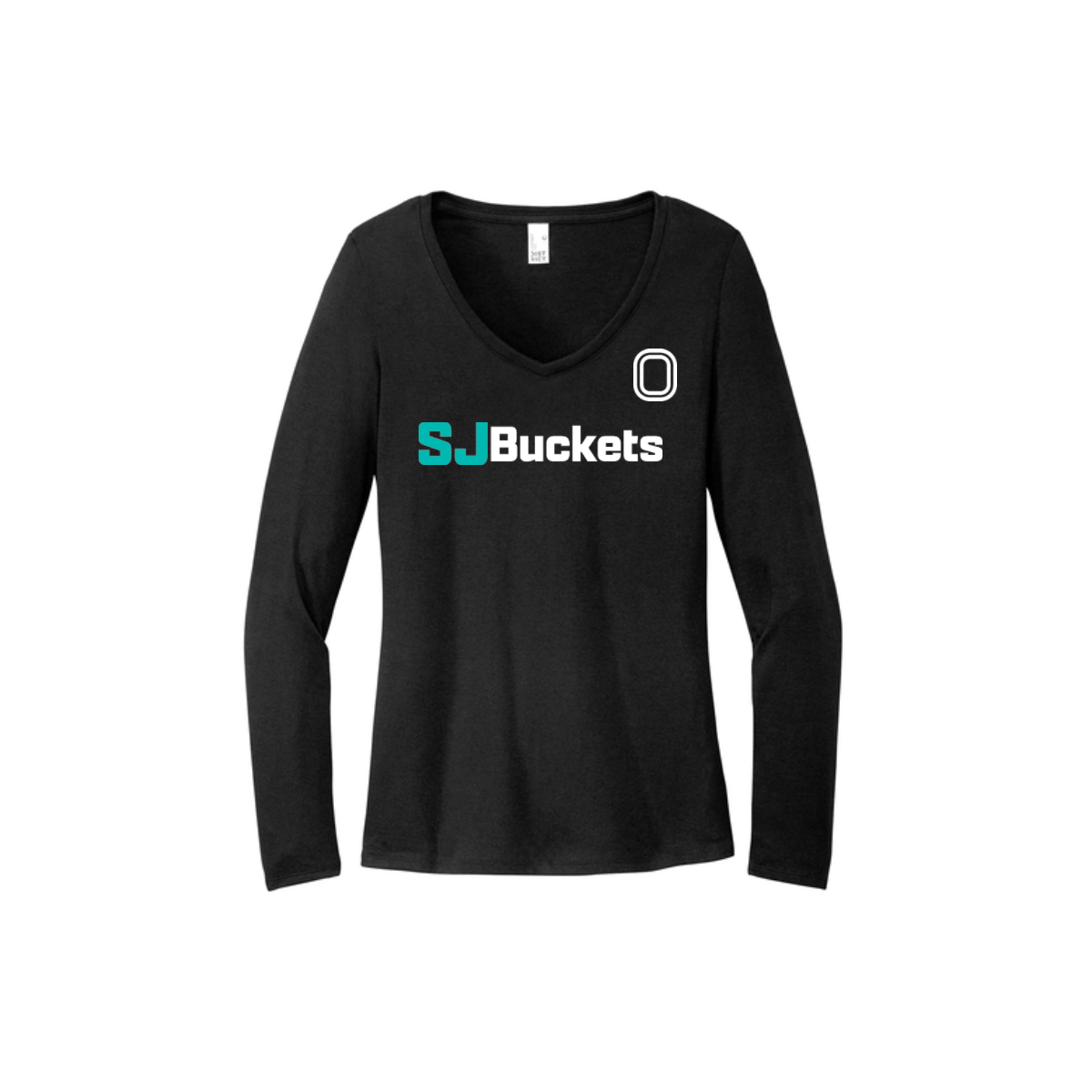 Women's Long Sleeve Tri-Blend V-Neck Tee
