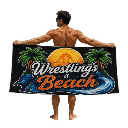 Beach Wrestling Towel