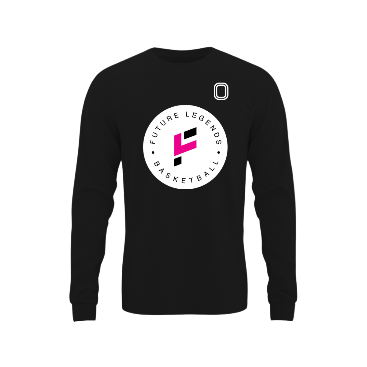 Long Sleeve Tri-Blend Tee (Girls logo)
