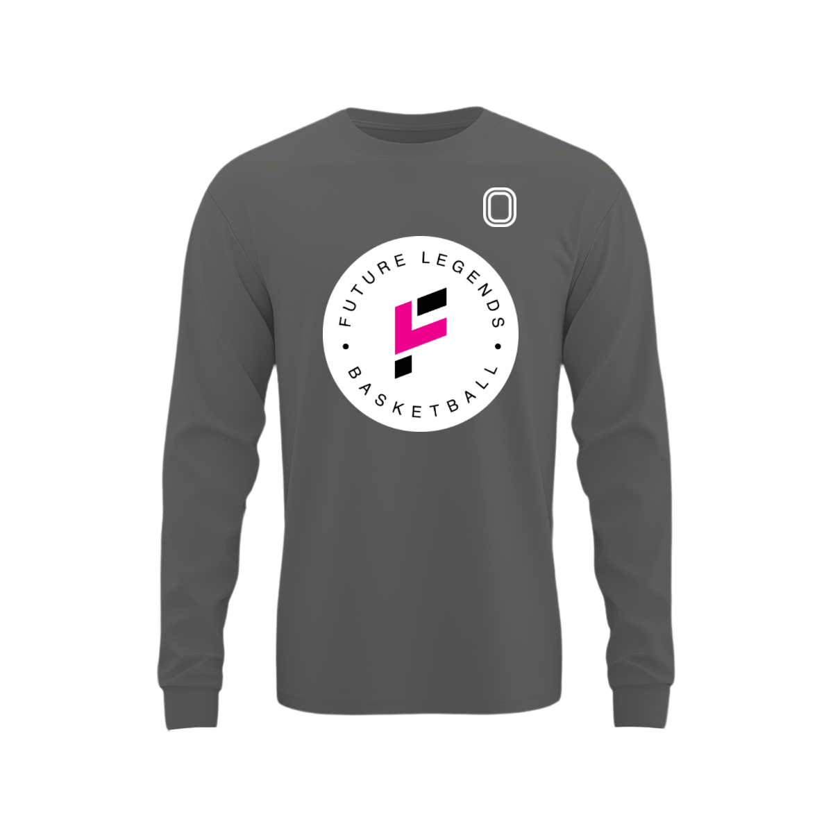 Long Sleeve Tri-Blend Tee (Girls logo)