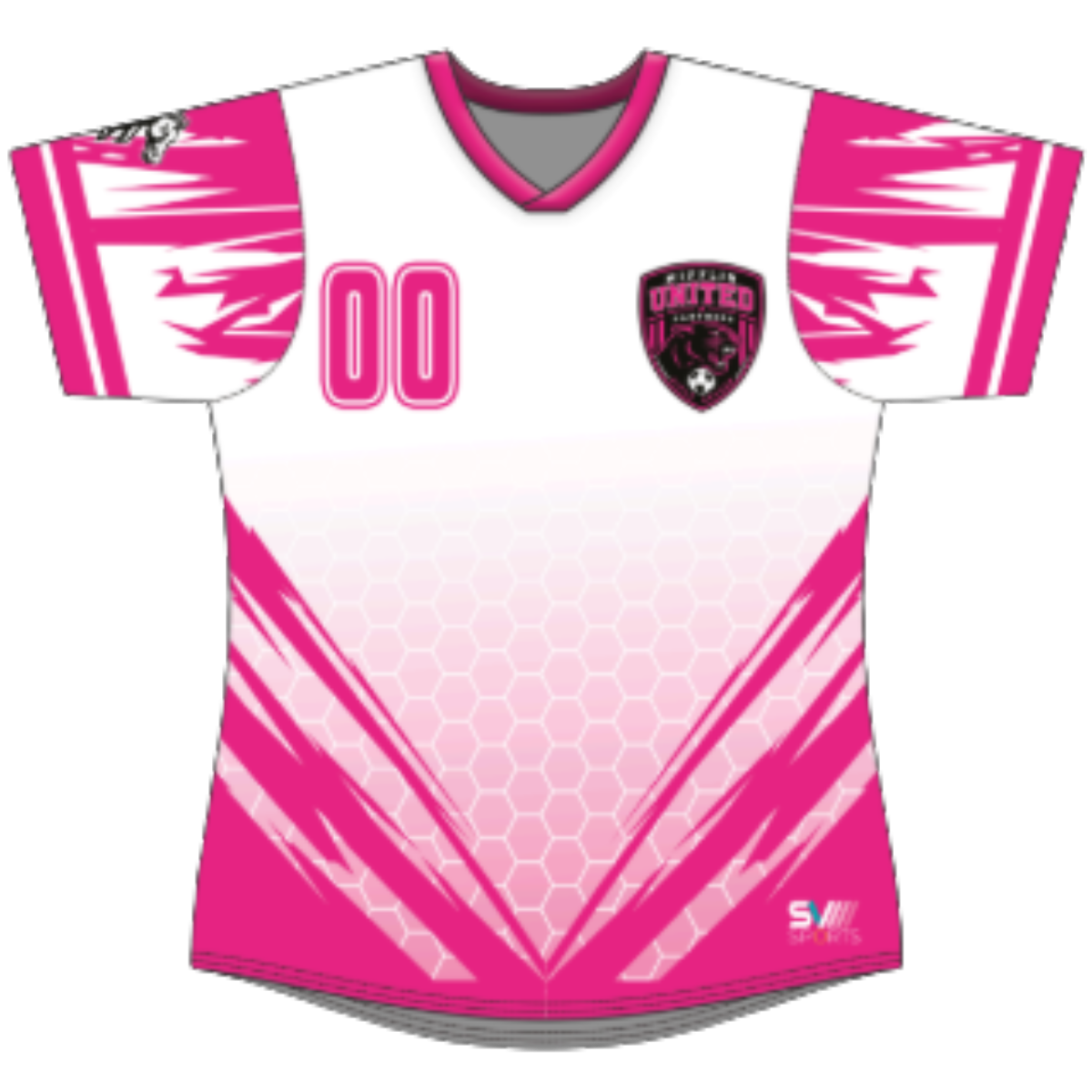 Semi-Fit Laker Neck Set Sleeve Jersey