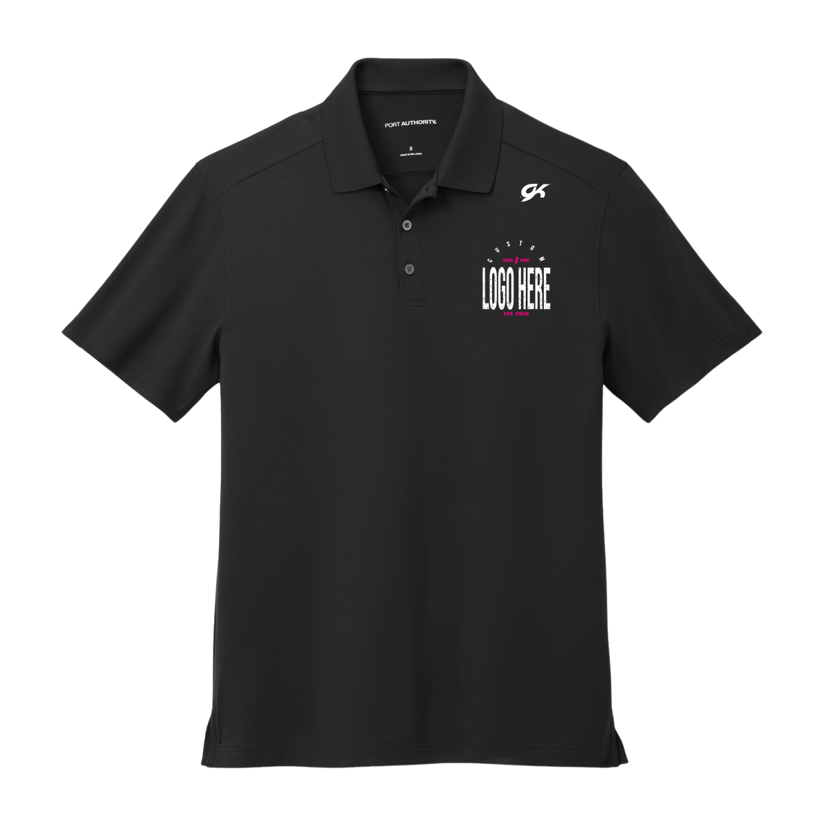 Flat Knit Polo