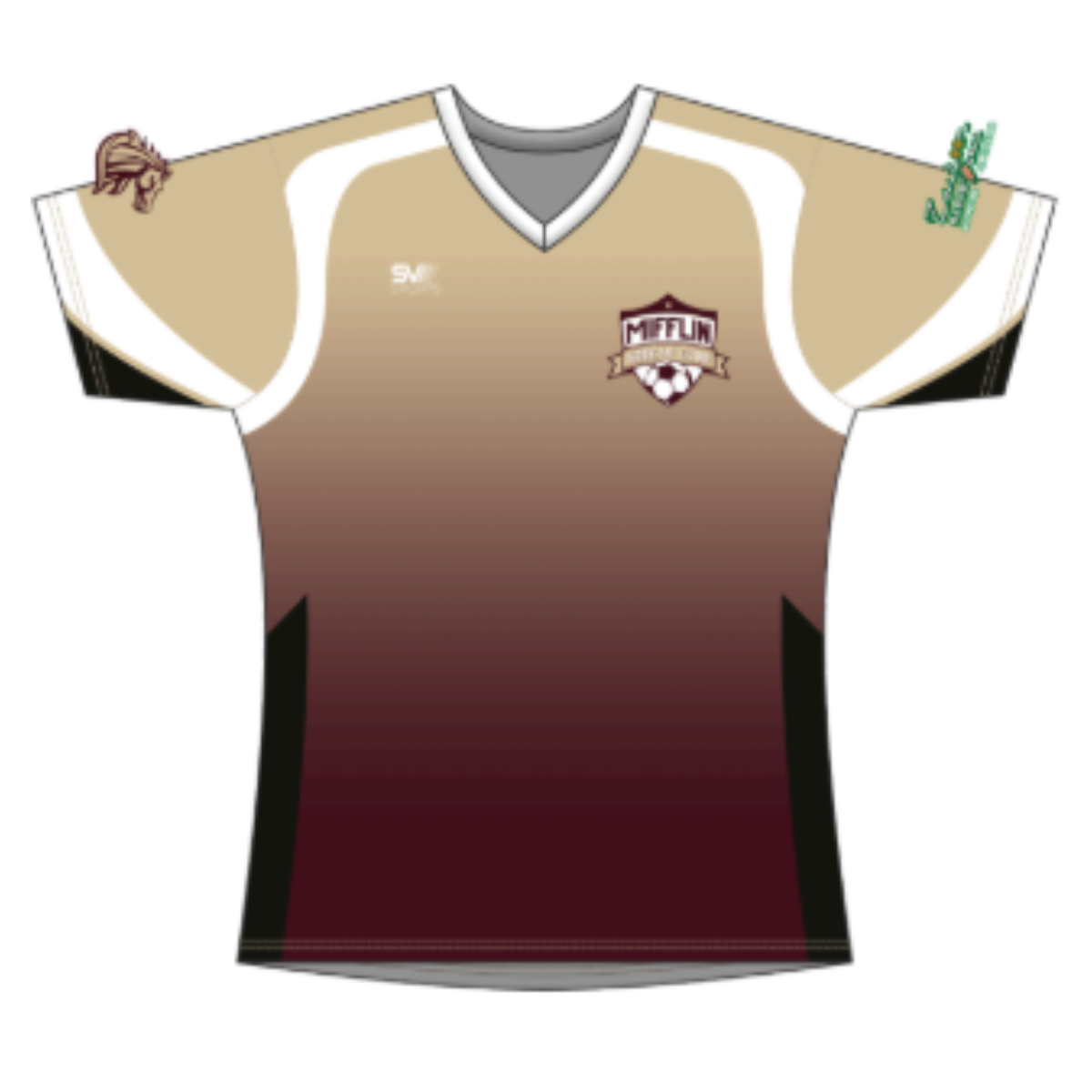 Short Sleeve ReFlex Jersey V-Neck (Mens/Boys)