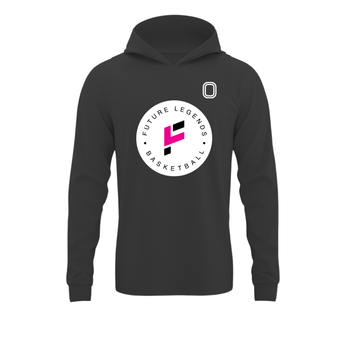 Youth Midweight Hooded Sweatshirt (Girls logo)