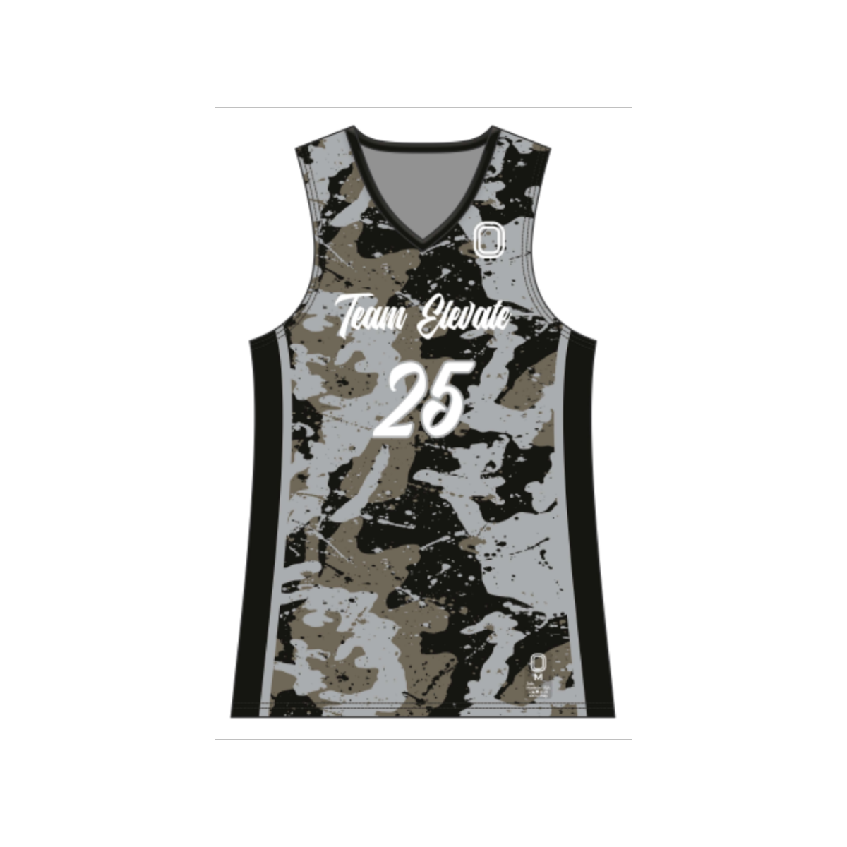Fitted Basketball Jersey for Boys/Men